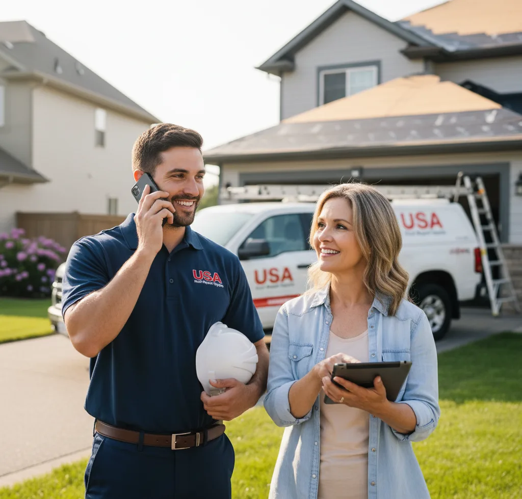 USA Roof Repair Experts customer support in Pioche